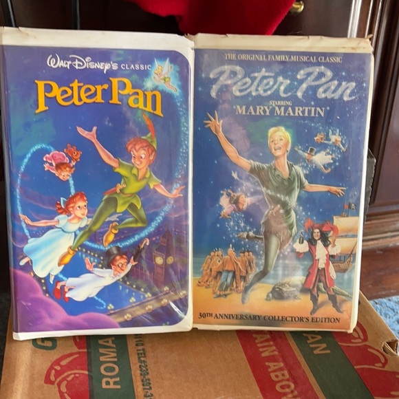 Disney Other - 2 VCR Tapes Peter Pan
